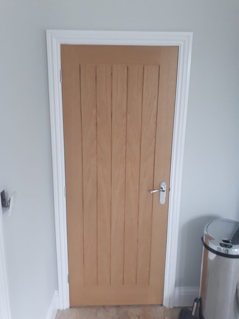 Howdens internal door installed by CL Joinery