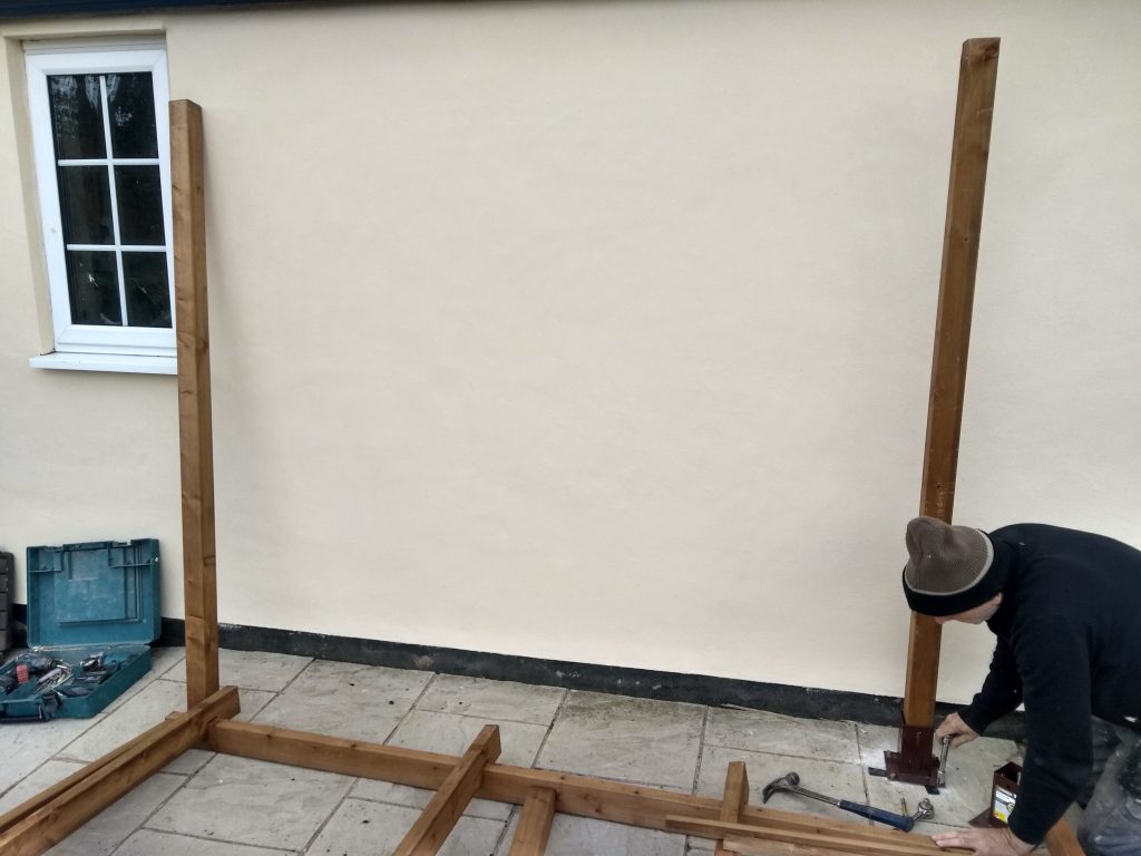 Pergola installed by CL Joinery