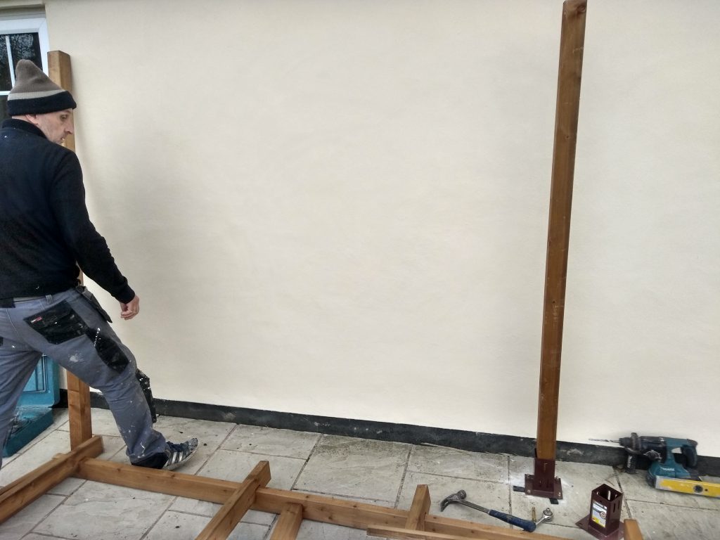 Pergola installed by CL Joinery