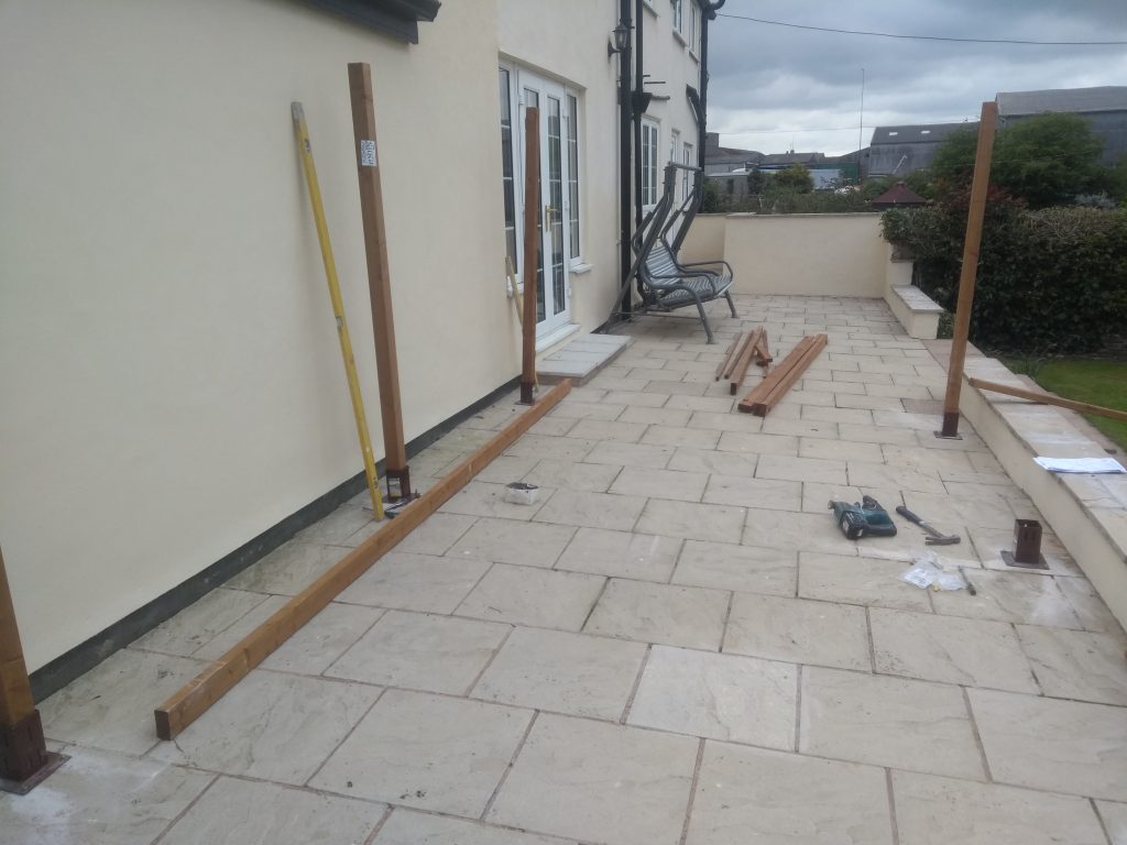 Pergola installed by CL Joinery