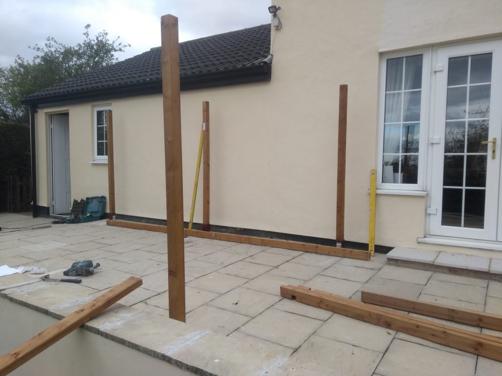 Pergola installed by CL Joinery