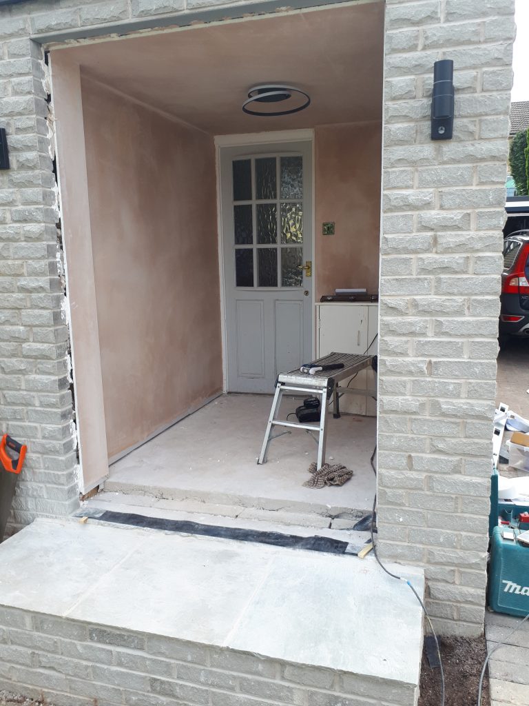Composite External Door Flat Pack Kit installed by CL Joinery