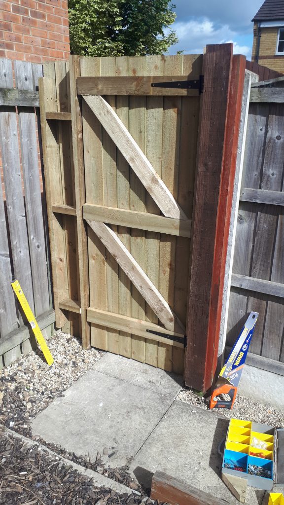 External Gate built in Featherboard | CL Joinery Yorkshire