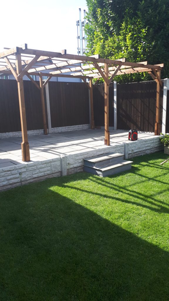 Utopia Pergola Installation | CL Joinery Yorkshire