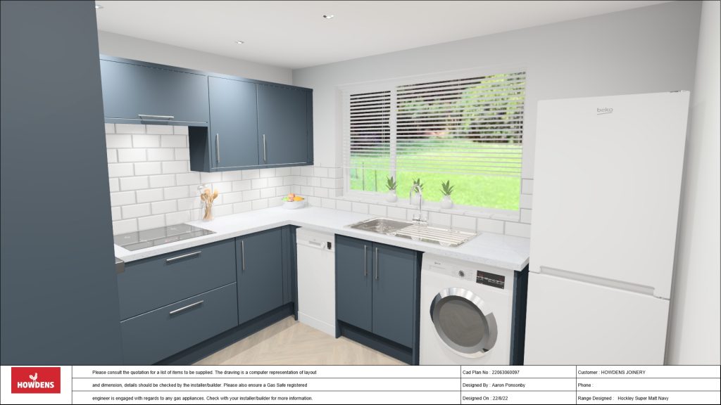 Howdens Hockley Range Kitchen Cabinets