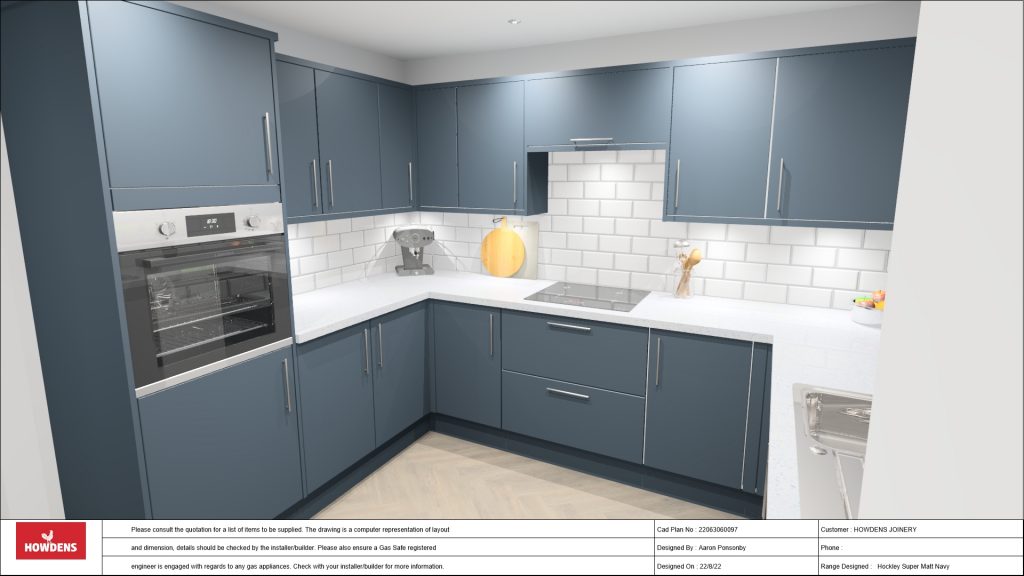 Howdens Hockley Range Kitchen Cabinets